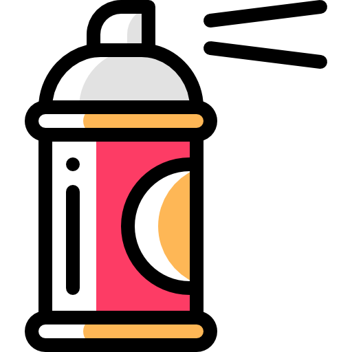 スプレーペイント Detailed Rounded Color Omission icon