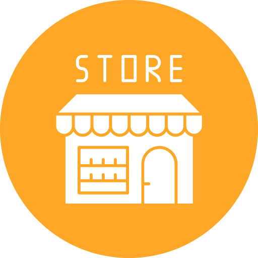 Groceries store Generic color fill icon