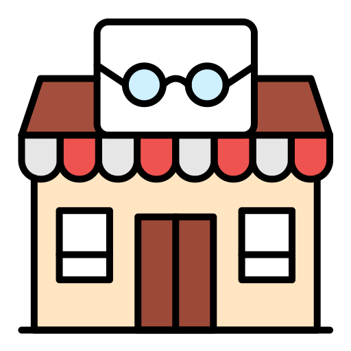 Optical shop Generic color lineal-color icon