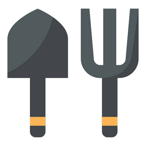 Gardening tools Generic color fill icon