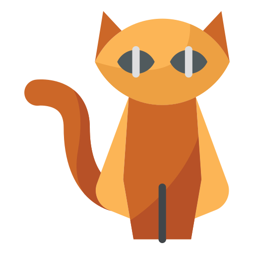 gatto Generic color fill icona