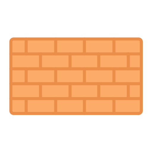 Bricks Generic color fill icon
