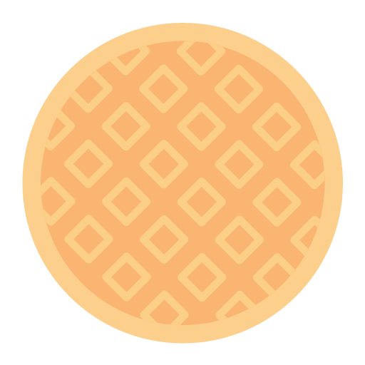 Waffle Generic color fill icon