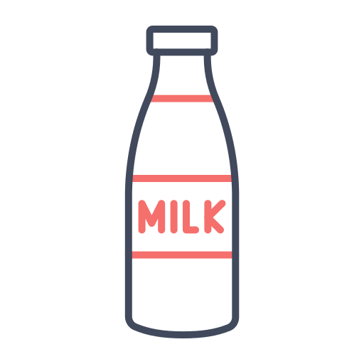 Молоко Generic color outline иконка