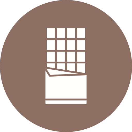Chocolate Generic color fill icon