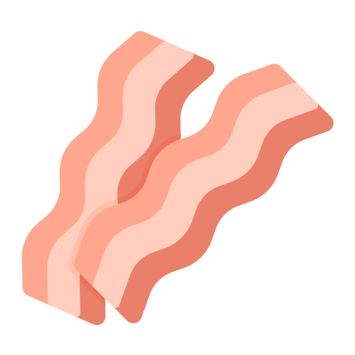 bacon Generic color fill Ícone