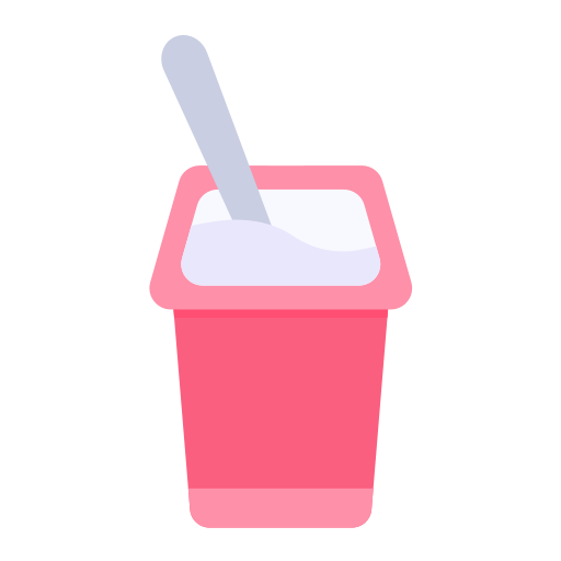 yoghurt Generic color fill icoon