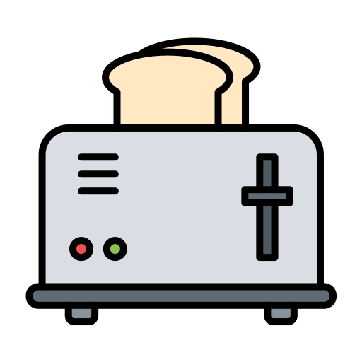 Toaster Generic color lineal-color icon