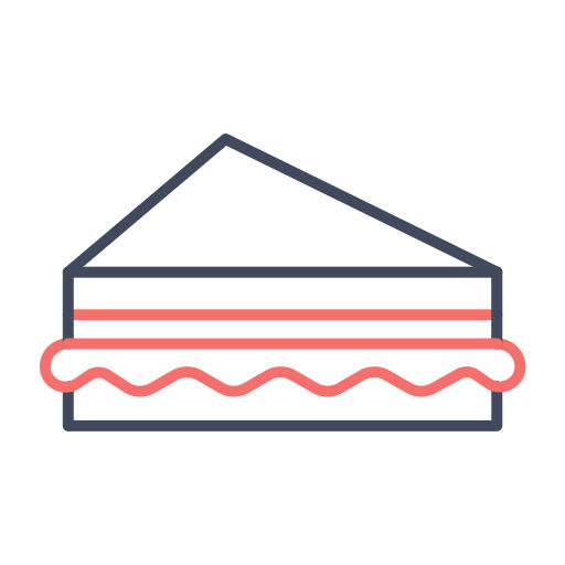 샌드위치 Generic color outline icon