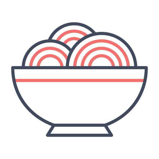 espaguetis Generic color outline icono