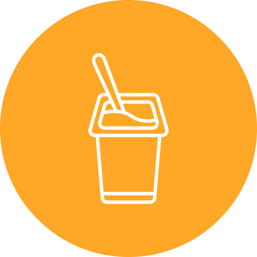 yogur Generic color fill icono