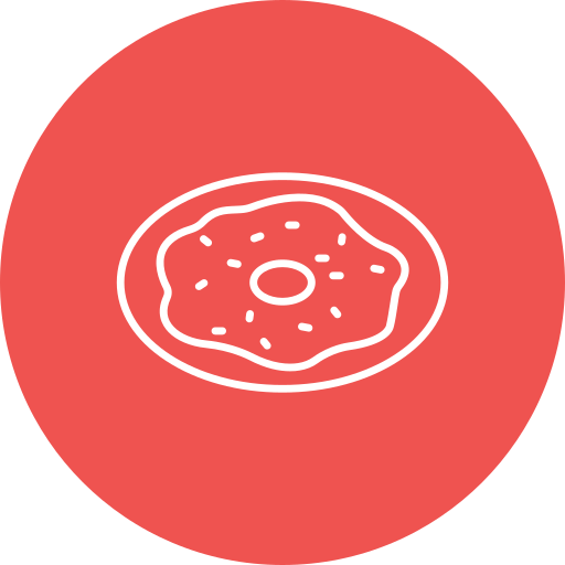 tortilla Generic color fill icono