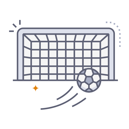 Goal Generic color lineal-color icon