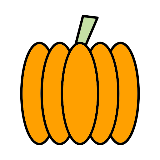 calabaza Generic color lineal-color icono