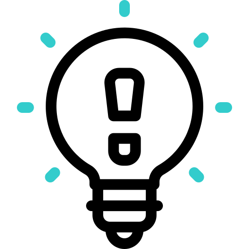 電球 Basic Accent Outline icon