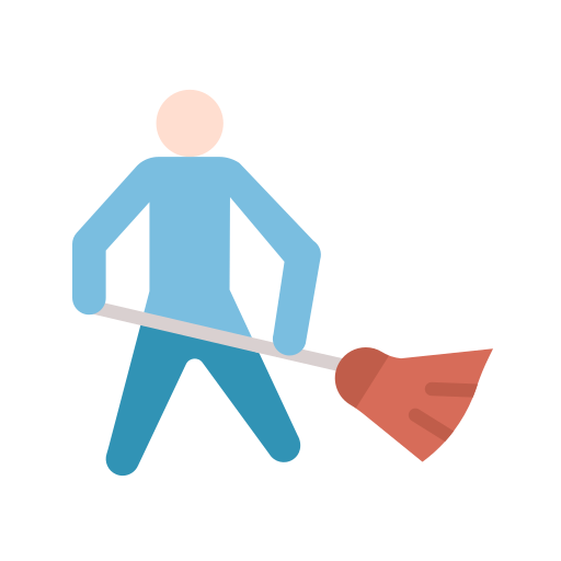 Sweeper Generic color fill icon