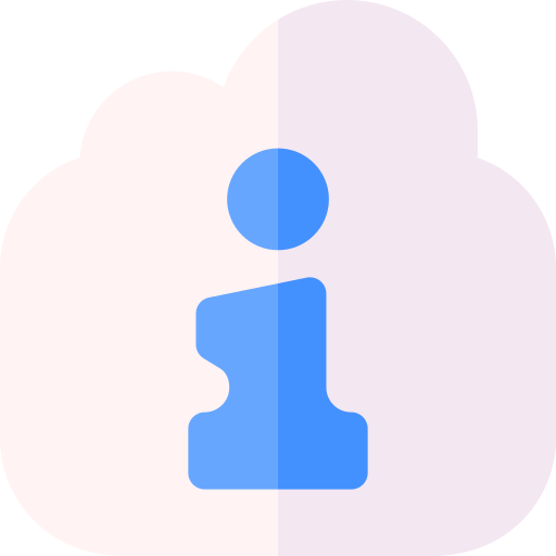 Info Basic Rounded Flat icon