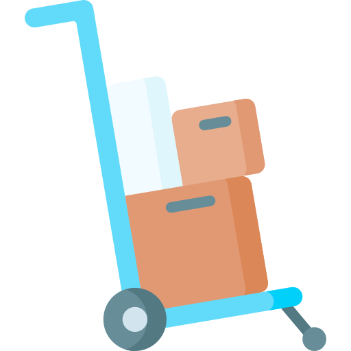 Hand truck Special Flat icon