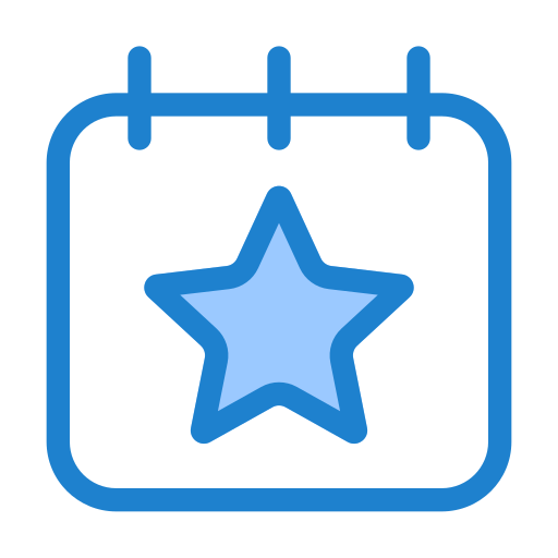 kalender Generic color lineal-color icon