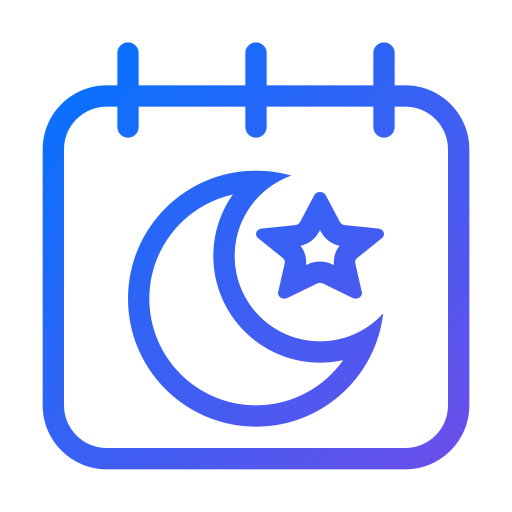 Ramadan Generic gradient outline icon