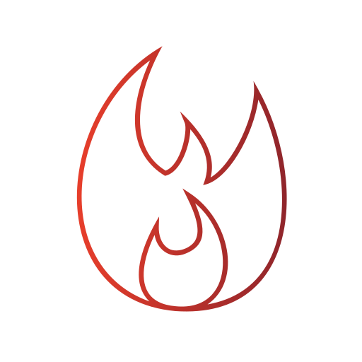 Fire Generic gradient outline icon