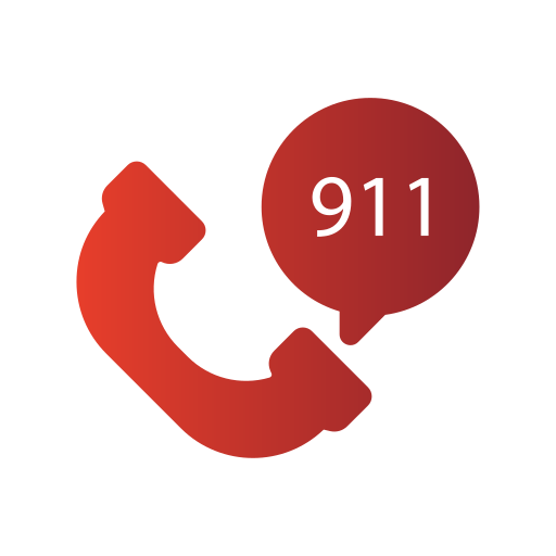 911 전화 Generic gradient fill icon