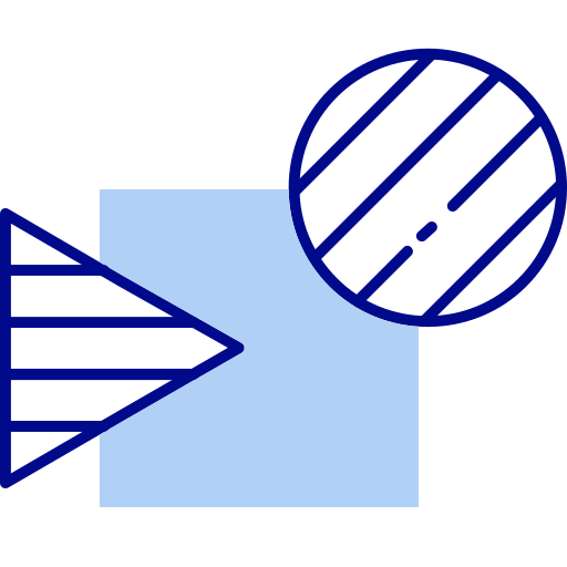 intersecarse Generic color lineal-color icono