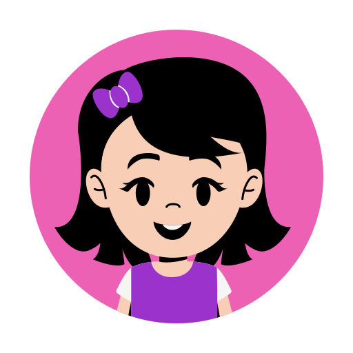 avatar van meisje Generic color fill icoon