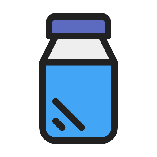 Bottle Generic color lineal-color icon