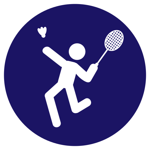 badminton Generic color fill icoon