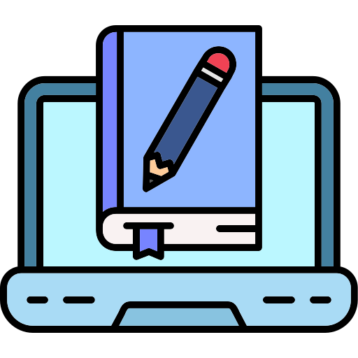 Online learning Generic color lineal-color icon