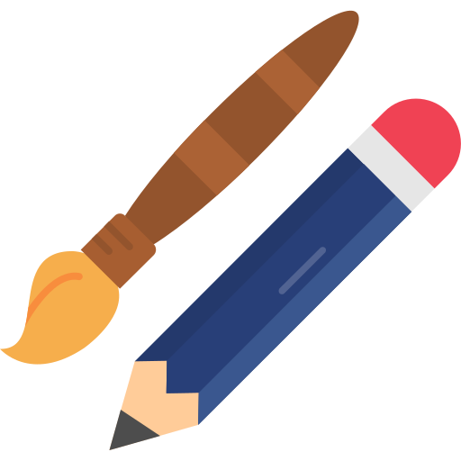 Drawing tools Generic color fill icon
