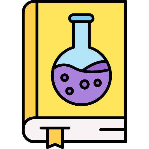 Chemistry book Generic color lineal-color icon