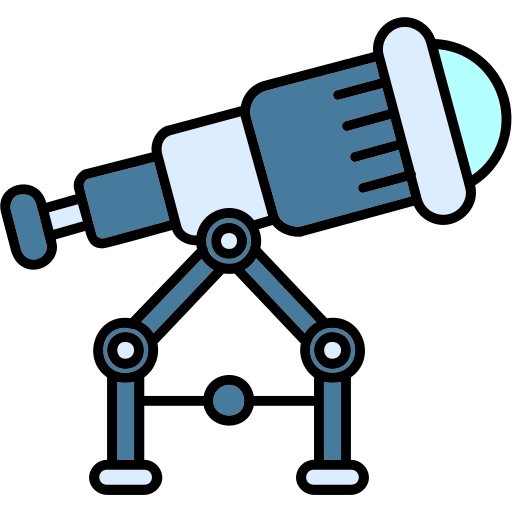 望遠鏡 Generic color lineal-color icon
