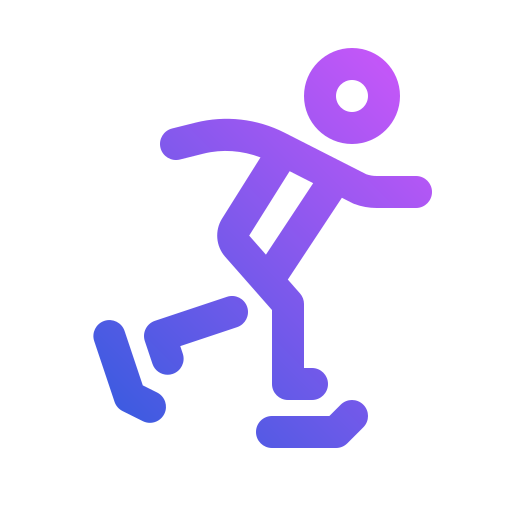Ice skating Generic gradient outline icon
