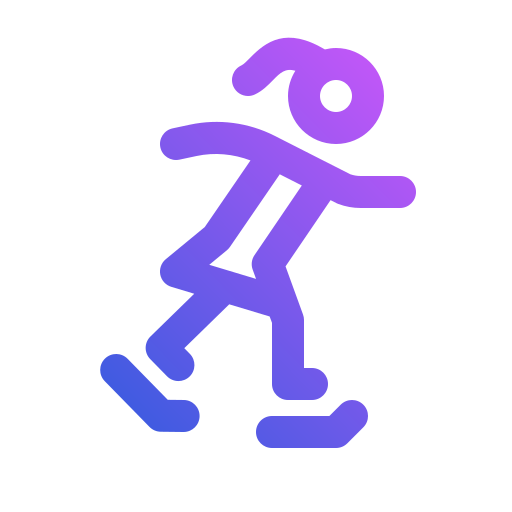 アイススケート Generic gradient outline icon