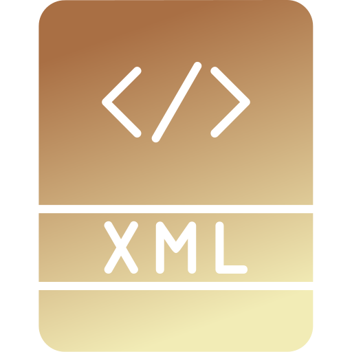 file xml Generic gradient fill icona