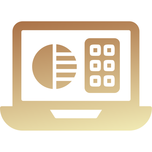 User interface Generic gradient fill icon