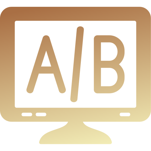 ab-test Generic gradient fill icon