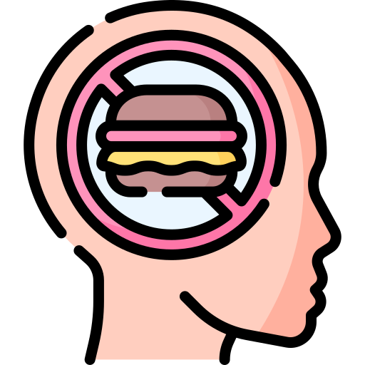 Расстройство пищевого поведения Special Lineal color иконка