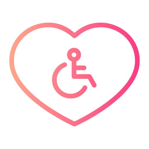 Disabled Generic gradient outline icon