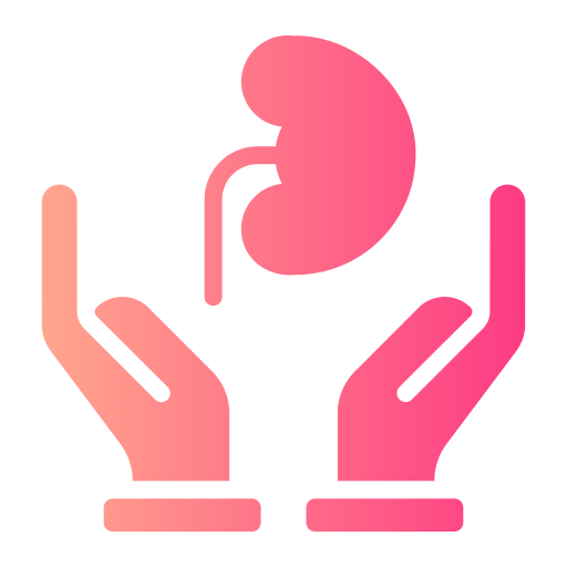 Organ donation Generic gradient fill icon