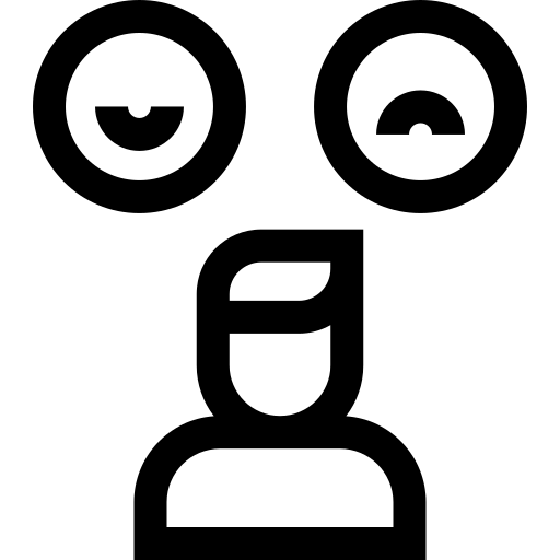 postawa Basic Straight Lineal ikona