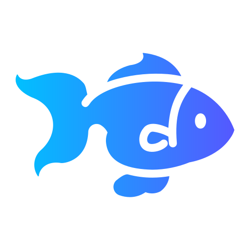 金魚 Generic gradient fill icon