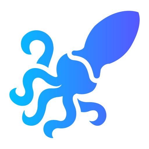 calamar Generic gradient fill icono
