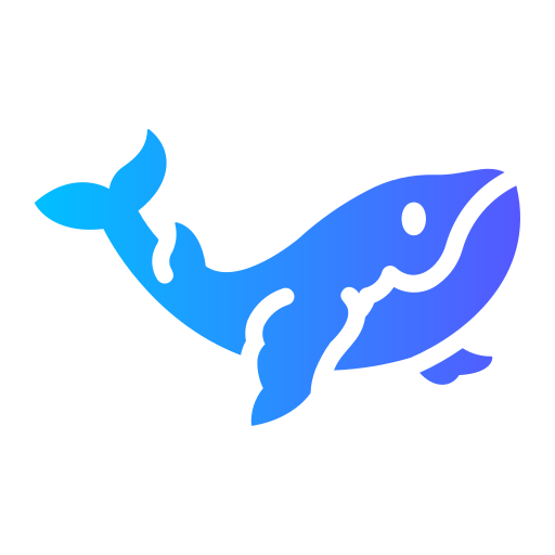Whale Generic gradient fill icon