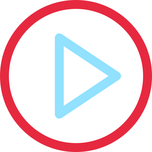 videoplayer Basic Rounded Lineal Color icon