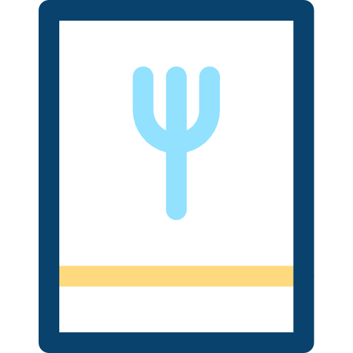 Foodie Basic Rounded Lineal Color icon