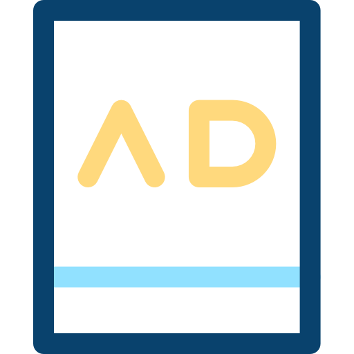 Ads Basic Rounded Lineal Color icon