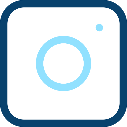 instagram Basic Rounded Lineal Color icon